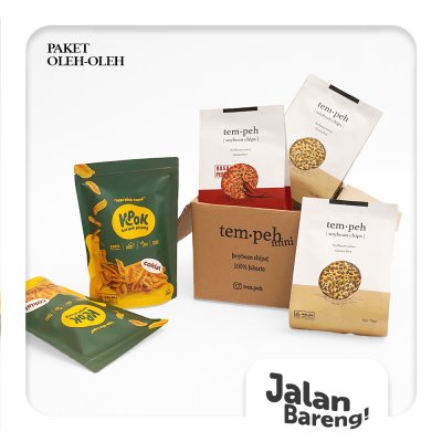 Paket Oleh-Oleh Tem.peh & Kpok (Khusus untuk ke luar kota)