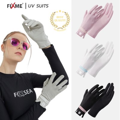 ถุงมือกันUV  UPF50+ ถุงมือกันแดด ถุงมือ