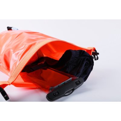 (PRO) ทุ่นว่ายน้ำ ไตรกีฬา  Buoy safety เป็น Dry Ocean Bag ว่ายน้ำ Open sea Safety 10ลิตร