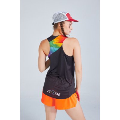 เสื้อกล้ามวิ่งหญิง เสื้อวิ่งหญิง รุ่น rainbow เบามาก ไร้ตะเข็บ เสื้อกล้ามวิ่งหญิง เสื้อวิ่งหญิง รุ่น rainbow เบามาก ไร้ตะเข็บ