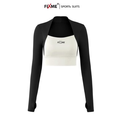 (มีฟองน้ำ) เสื้อเอวลอย รุ่นHippy แขนยาวมือสอดสำหรับกีฬา FIXME (มีฟองน้ำ) เสื้อเอวลอย รุ่นHippy แขนยาวมือสอดสำหรับกีฬา FIXME