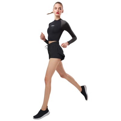 เสื้อแขนยาวกันแดด เอวลอย   สำหรับวิ่ง