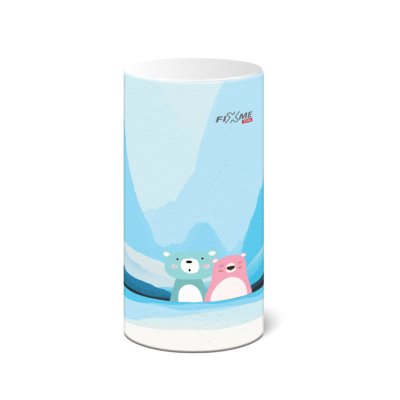 (ไร้ตะเข็บ100%) ผ้าบัฟ กันUV รุ่น Save The Bear  UPF50+  ผ้าบัฟกันแดด