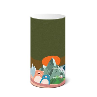 (ไร้ตะเข็บ100%) ผ้าบัฟ กันUV รุ่น Save The Bear  UPF50+  ผ้าบัฟกันแดด