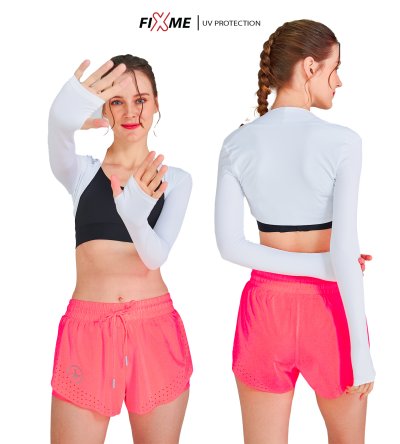 (เย็นเจี๊ยบ) ปลอกแขนUV รุ่นshoulders Pro  คลุมไหล่กันแดด กันรังสี UV 99% (เย็นเจี๊ยบ) ปลอกแขนUV รุ่นshoulders Pro  คลุมไหล่กันแดด กันรังสี UV 99%