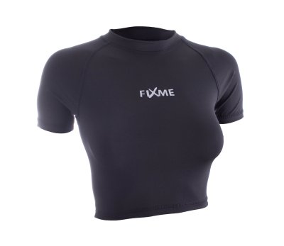 เสื้อวิ่งแขนสั้น  เอวลอย