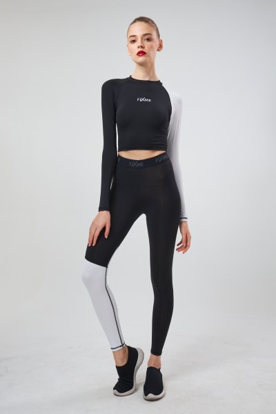 กางเกงขายาว Compression  รุ่น off-black