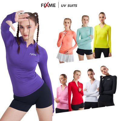 เสื้อวิ่งแขนยาวซิปหน้า zip