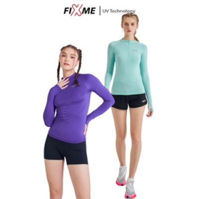 เสื้อวิ่งแขนยาวซิปหน้า zip