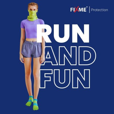 ถุงเท้าวิ่งแยกนิ้ว รุ่น Fix sock