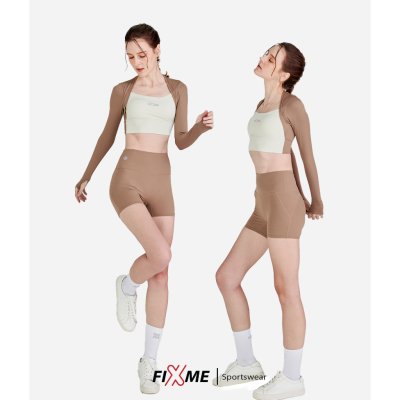 (มีฟองน้ำ) เสื้อเอวลอย รุ่นHippy แขนยาวมือสอดสำหรับกีฬา FIXME (มีฟองน้ำ) เสื้อเอวลอย รุ่นHippy แขนยาวมือสอดสำหรับกีฬา FIXME
