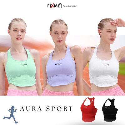 เสื้อวิ่งแขนกุดเอวลอย รุ่น Aura(มีฟองน้ำ) สายกีฬา แห้งไว FIXME ทรงสวยเข้ารูป เสื้อวิ่งแขนกุดเอวลอย รุ่น Aura(มีฟองน้ำ) สายกีฬา แห้งไว FIXME ทรงสวยเข้ารูป