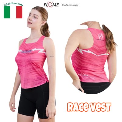 FIXME Race Vest  เสื้อกล้าม ผู้หญิง ใหม่ล่าสุด ผ้าคุณภาพสูงจาก อิตาลี FIXME Race Vest  เสื้อกล้าม ผู้หญิง ใหม่ล่าสุด ผ้าคุณภาพสูงจาก อิตาลี