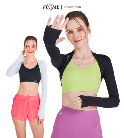(เย็นเจี๊ยบ) ปลอกแขนUV รุ่นshoulders Pro  คลุมไหล่กันแดด กันรังสี UV 99% (เย็นเจี๊ยบ) ปลอกแขนUV รุ่นshoulders Pro  คลุมไหล่กันแดด กันรังสี UV 99%