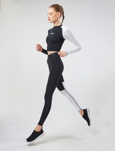 กางเกงขายาว Compression  รุ่น off-black