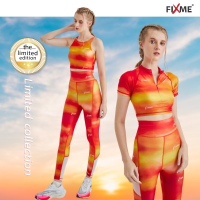 Sunshine เสื้อกล้ามเอวลอย เสื้อซิปแขนสั้น แขนสั้นเอวลอย  เสื้อกีฬาแขนสั้น เอวลอยวิ่ง แห้งไว UV99% (USA) เสื้อครอป