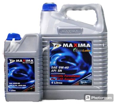 MAXIMA SYNTECH PLUS 5W-40, 10W-40