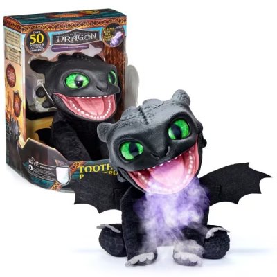 ใหม่!! มังกร เขี้ยวกุด DreamWorks How To Train Your Dragon: RealFX Toothless Action Figure