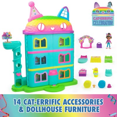 บ้านตุ๊กตา Gabby's Dollhouse Purrfect Dollhouse Celebration รอ7-10วัน บ้านตุ๊กตา Gabby's Dollhouse Purrfect Dollhouse Celebration รอ7-10วัน