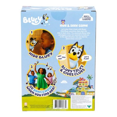Bluey เกมซ่อนหาแสนสนุก - Bluey Hide n Seek Game - ลิขสิทธิ์แท้จากประเทศออสเตรเลีย รอ 7-14 วัน Bluey เกมซ่อนหาแสนสนุก - Bluey Hide n Seek Game - ลิขสิทธิ์แท้จากประเทศออสเตรเลีย รอ 7-14 วัน