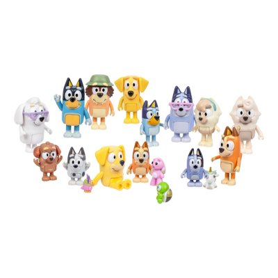 ชุดฟิกเกอร์ Bluey: ครอบครัว & เพื่อนครบเซต ลิขสิทธิ์แท้! ออกห้างที่ออสเตรเลีย รอ 7-14 วัน