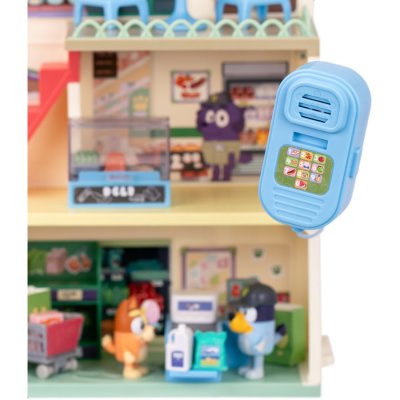 ชุดของเล่นซูเปอร์มาร์เก็ต Bluey Supermarket Playset ลิขสิทธิ์แท้จากออสเตรเลีย รอ 7-14 วัน ชุดของเล่นซูเปอร์มาร์เก็ต Bluey Supermarket Playset ลิขสิทธิ์แท้จากออสเตรเลีย รอ 7-14 วัน