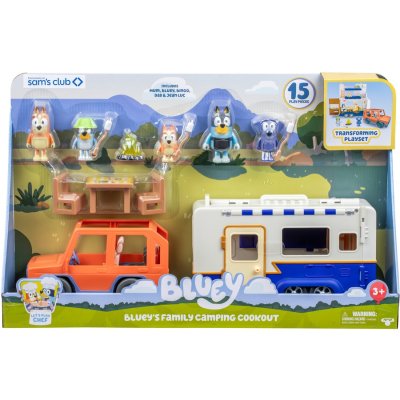 รถคาราวาน Bluey's Camping Cook Out Playset ลิขสิทธิ์แท้ ออกห้างที่ออสเตรเลีย รอ 7-14 วัน