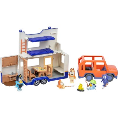 รถคาราวาน Bluey's Camping Cook Out Playset ลิขสิทธิ์แท้ ออกห้างที่ออสเตรเลีย รอ 7-14 วัน