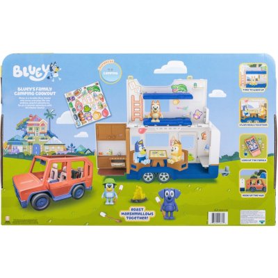 รถคาราวาน Bluey's Camping Cook Out Playset ลิขสิทธิ์แท้ ออกห้างที่ออสเตรเลีย รอ 7-14 วัน