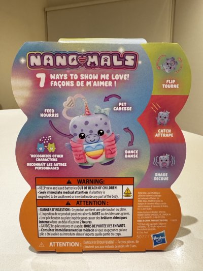 สัตว์เลี้ยงแสนน่ารักแบบใหม่ล่าสุดHasbro Nano-mals Electronic Fidget Pets จากประเทศออสเตรเลีย รอ 7-14 วัน