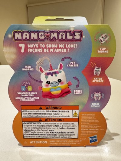 สัตว์เลี้ยงแสนน่ารักแบบใหม่ล่าสุดHasbro Nano-mals Electronic Fidget Pets จากประเทศออสเตรเลีย รอ 7-14 วัน