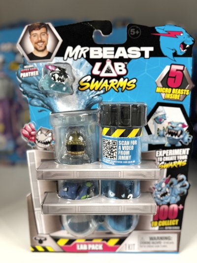 พร้อมส่ง - มิสเตอร์บีส MrBeast Lab Swarms Atomic Series ในแพคจะมีปีศาจ 5 ตัว ออกห้างที่ออสเตรเลีย