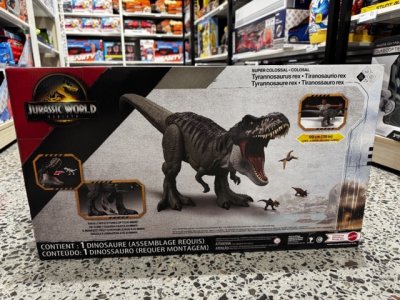 Jurassic World Rebirth Super Colossal Tyrannosaurus Rex Figure