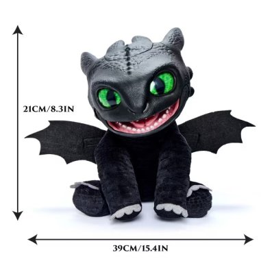 ใหม่!! มังกร เขี้ยวกุด DreamWorks How To Train Your Dragon: RealFX Toothless Action Figure