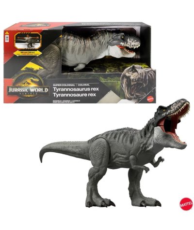 Jurassic World Rebirth Super Colossal Tyrannosaurus Rex Figure