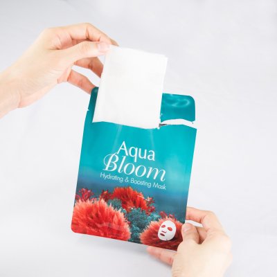 Le’SKIN Aqua Bloom Hydrating & Boosting Mask 30 ml. (1 Sheet)