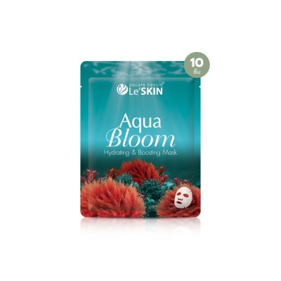 Le’SKIN Aqua Bloom Hydrating & Boosting Mask 30 ml. (10 Sheet / Box)