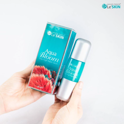 Le’SKIN Aqua Bloom Over Night Repair Serum (50 ml.)