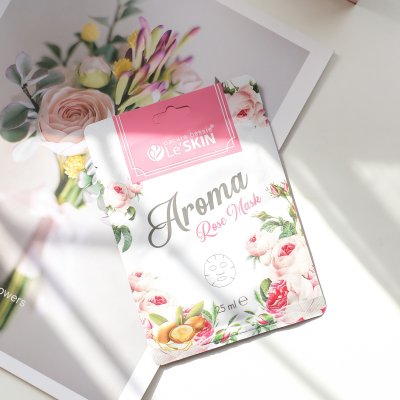 Le' SKIN Aroma Rose Mask 10 Sheet (Box)