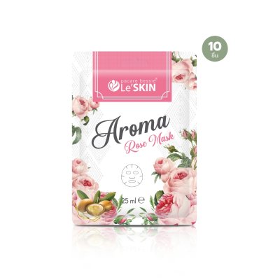 Le' SKIN Aroma Rose Mask 10 Sheet (Box)