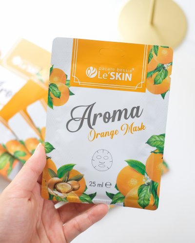 Le'SKIN Aroma Orange Mask (1 Sheet)