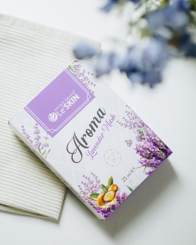 Le'SKIN Aroma Lavender Mask 10 Sheet (Box)