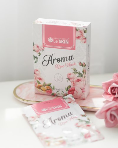 Le' SKIN Aroma Rose Mask 10 Sheet (Box)
