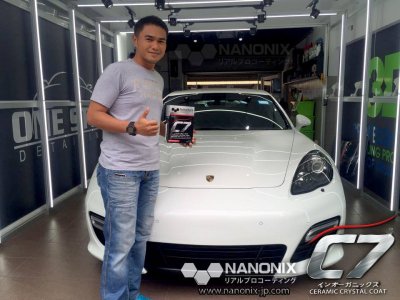 เคลือบแก้ว C7 NANONIX รถ PORSCHE