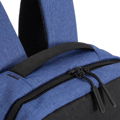 กระเป๋าเป้สะพายหลัง Laptop Backpack มีช่องเสียบสาย USB ความจุ 17 ลิตร (สีน้ำเงิน) รุ่น BK-901BL