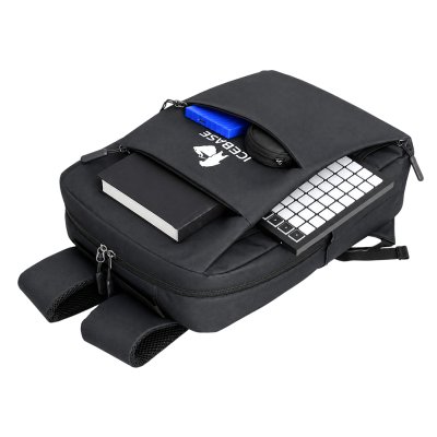 กระเป๋าเป้สะพายหลัง Laptop Backpack มีช่องเสียบสาย USB ความจุ 17 ลิตร (สีดำ) รุ่น BK-903BK