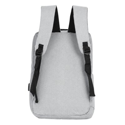 กระเป๋าเป้สะพายหลัง Laptop Backpack มีช่องเสียบสาย USB ความจุ 20 ลิตร (สีเทา) รุ่น BK-904GY