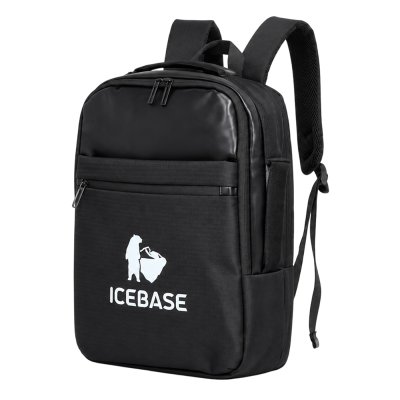 กระเป๋าเป้สะพายหลัง Laptop Backpack มีช่องเสียบสาย USB ความจุ 35 ลิตร (สีเทา) รุ่น BK-906BK