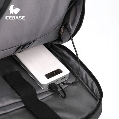 กระเป๋าเป้สะพายหลัง มีช่องเสียบสาย USB ความจุ 20 ลิตร กระเป๋าเป้สะพายหลัง มีช่องเสียบสาย USB ความจุ 20 ลิตร