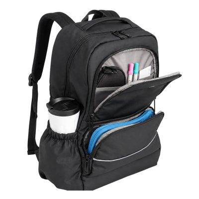 กระเป๋าเป้สะพายหลัง Laptop Backpack มีช่องเสียบสาย USB ความจุ 27 ลิตร (สีดำ) รุ่น BK-912BK